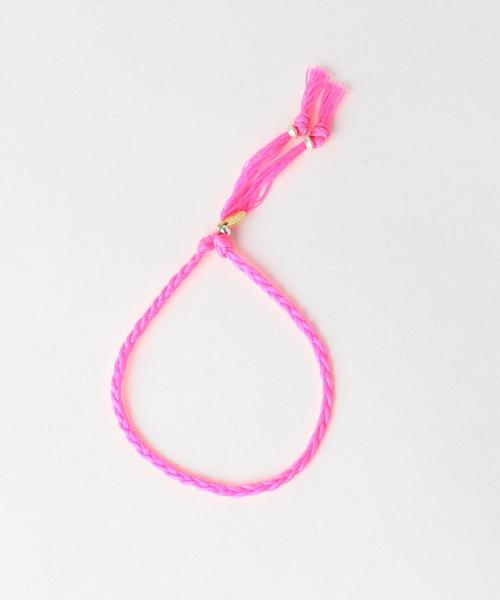 BEAUTY&YOUTH UNITED ARROWS（ビューティーアンドユースユナイテッドアローズ）の「【WEB限定】 by カラー コード ブレスレット ◆（ブレスレット・メンズ・ホワイト/ブラック/グレー/ブラウン/ダークブラウン/ピンク/レッド/オレンジ/イエロー/ケリー/ネイビー・フリー）」の9枚目の写真