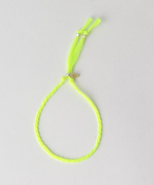 BEAUTY&YOUTH UNITED ARROWS（ビューティーアンドユースユナイテッドアローズ）の「【WEB限定】 by カラー コード ブレスレット ◆（ブレスレット・メンズ・ホワイト/ブラック/グレー/ブラウン/ダークブラウン/ピンク/レッド/オレンジ/イエロー/ケリー/ネイビー・フリー）」の8枚目の写真