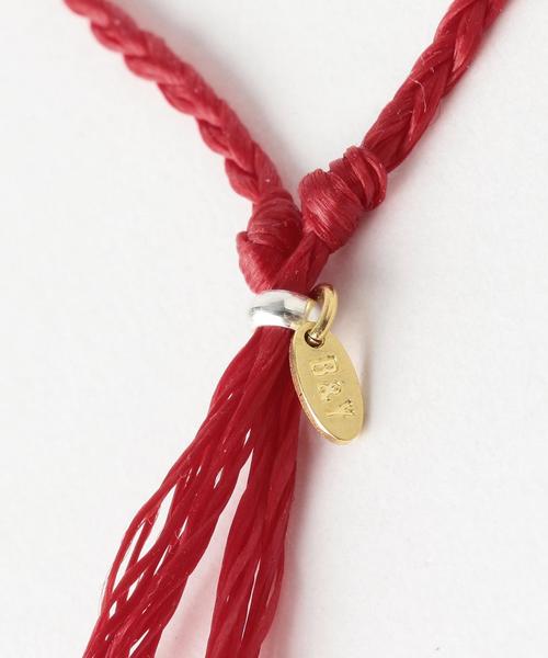 BEAUTY&YOUTH UNITED ARROWS（ビューティーアンドユースユナイテッドアローズ）の「【WEB限定】 by カラー コード ブレスレット ◆（ブレスレット・メンズ・ホワイト/ブラック/グレー/ブラウン/ダークブラウン/ピンク/レッド/オレンジ/イエロー/ケリー/ネイビー・フリー）」の12枚目の写真