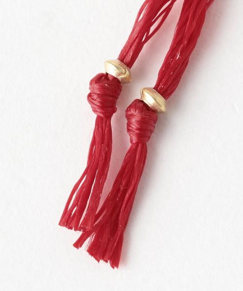 BEAUTY&YOUTH UNITED ARROWS（ビューティーアンドユースユナイテッドアローズ）の「【WEB限定】 by カラー コード ブレスレット ◆（ブレスレット・メンズ・ホワイト/ブラック/グレー/ブラウン/ダークブラウン/ピンク/レッド/オレンジ/イエロー/ケリー/ネイビー・フリー）」の13枚目の写真