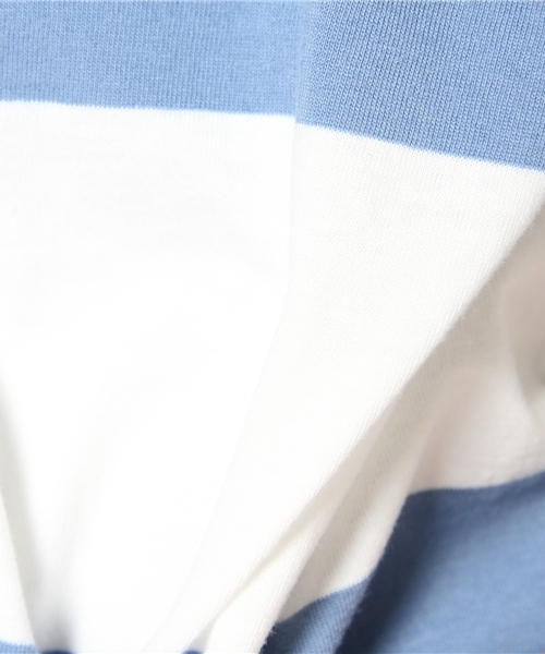 BEAMS BOY（ビームスボーイ）の「BEAMS BOY / 9cmボーダー クルーTシャツ（Tシャツ/カットソー・レディース・サックスブルー/ネイビー/レッド/イエロー/グリーン系その他・ONE SIZE）」の10枚目の写真