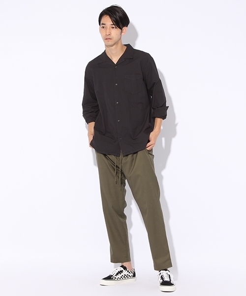 niko and...（ニコアンド）の「NタイプライターOCシャツ【niko and ...】（シャツ/ブラウス・メンズ・グリーン/ブラック/オレンジ/ホワイト・MEDIUM/LARGE）」の19枚目の写真