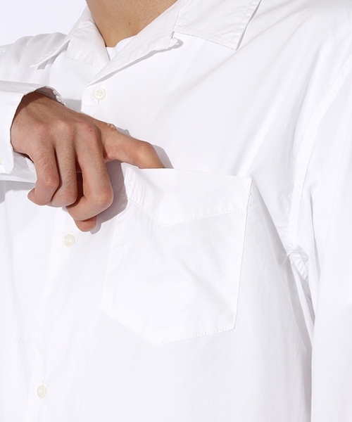 niko and...（ニコアンド）の「NタイプライターOCシャツ【niko and ...】（シャツ/ブラウス・メンズ・グリーン/ブラック/オレンジ/ホワイト・MEDIUM/LARGE）」の13枚目の写真