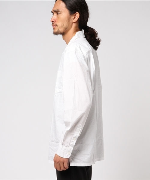 niko and...（ニコアンド）の「NタイプライターOCシャツ【niko and ...】（シャツ/ブラウス・メンズ・グリーン/ブラック/オレンジ/ホワイト・MEDIUM/LARGE）」の5枚目の写真