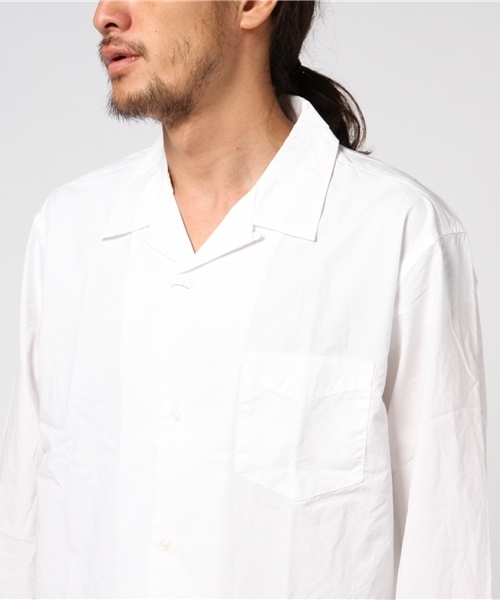 niko and...（ニコアンド）の「NタイプライターOCシャツ【niko and ...】（シャツ/ブラウス・メンズ・グリーン/ブラック/オレンジ/ホワイト・MEDIUM/LARGE）」の7枚目の写真