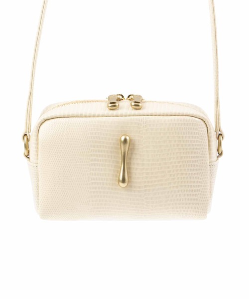 TOFF&LOADSTONE(トフアンドロードストーン)の「レヴュー ミニ(ショルダーバッグ・レディース・ブラック/スモークピンク/ライトブルーグレー/アイボリー/レッド/グレー/グレー系その他/レッド系その他/ライトグリーン/ピンク/ベージュ/ピンク系その他/ホワイト/バイオレット/ライトベージュ/ダークブラウン/グレー系その他2/グリーン系その他/グレー系その他3/イエロー/ライトピンク/ブルー/パープル/ライトイエロー/ブルー系/ピンク系/ライトグレー系/ピンク系1/パープル系/ブルー系5/ピンク系その他2/ブルー系6/オレンジ系その他5/ホワイト系6/レッド系2・FREE/00)」の3枚目の写真