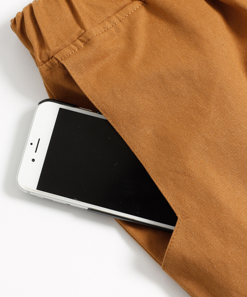 MONO-MART（モノマート）の「ワイドチノパンツ/ウェストギャザーワイドパンツ（チノパンツ・メンズ・ブラック/カーキ/ベージュ系その他/キャメル/チャコール・FREE）」の10枚目の写真