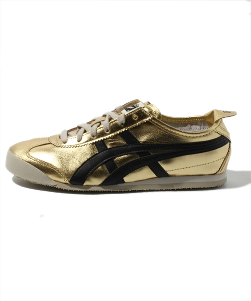 styles(スタイルス)の「ONITSUKA TIGER オニツカタイガー MEXICO 66 メキシコ オリンピック(スニーカー・メンズ・シルバー/ゴールド・23.5cm/24cm/24.5cm/27cm/27.5cm)」の3枚目の写真