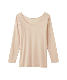 Tuche（トゥシェ）の「Tuche（トゥシェ）着るコスメ　８分袖インナ－（インナーウェア/肌着）」