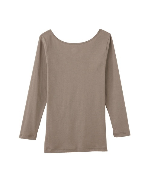 Tuche（トゥシェ）の「Tuche（トゥシェ）着るコスメ　８分袖インナ－（インナーウェア/肌着・レディース・ブラック/ベージュ/ブラウン/オフホワイト/ピンク/ブルー系その他・LARGE/MEDIUM）」の11枚目の写真