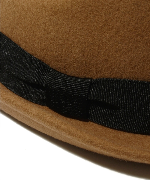 CIAOPANIC（チャオパニック）の「フェルトハット（ハット・レディース・ブラック/キャメル/ワインレッド・FREE）」の6枚目の写真