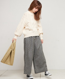 natural couture | ドロスト微起毛ワイド(その他パンツ)