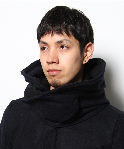 MIDWEST（ミッドウエスト）の「DIET  BUTCHER SLIM SKIN × MIDWEST別注 ショートモッズ メルトン（その他アウター・メンズ・ブラック/ネイビー・1/2）」の7枚目の写真