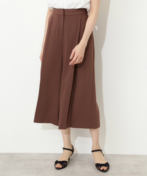 NATURAL BEAUTY BASIC（ナチュラルビューティーベーシック）の「◆ベネシャンワイドパンツ（その他パンツ・レディース・カーキ/ブラウン/ネイビー・MEDIUM/LARGE/SMALL/X-SMALL）」の2枚目の写真