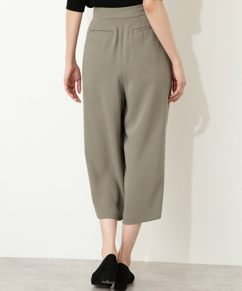 NATURAL BEAUTY BASIC（ナチュラルビューティーベーシック）の「◆ベネシャンワイドパンツ（その他パンツ・レディース・カーキ/ブラウン/ネイビー・MEDIUM/LARGE/SMALL/X-SMALL）」の6枚目の写真