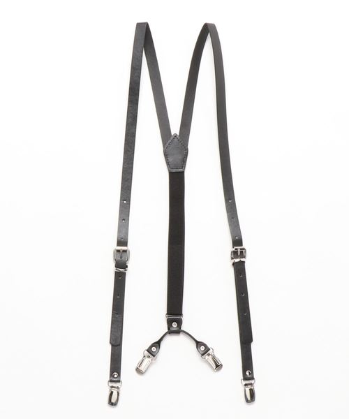 WEGO(ウィゴー)の「WEGO/フェイクレザーサスペンダー(サスペンダー・レディース・ブラック/ブラウン/キャメル・FREE)」の2枚目の写真