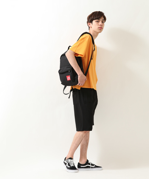 ZIP FIVE(ジップファイブ)の「鹿の子ドロップショルダービッグシルエットTEE(Tシャツ/カットソー・メンズ・ブラック/パープル/ネイビー/オフホワイト/カーキ/ライム/オレンジ・MEDIUM/LARGE/X-LARGE)」の14枚目の写真