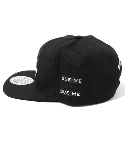 HALFMAN（ハーフマン）の「WONDER LAND CAP（キャップ・レディース・グレー系その他/ブラック・FREE）」の3枚目の写真