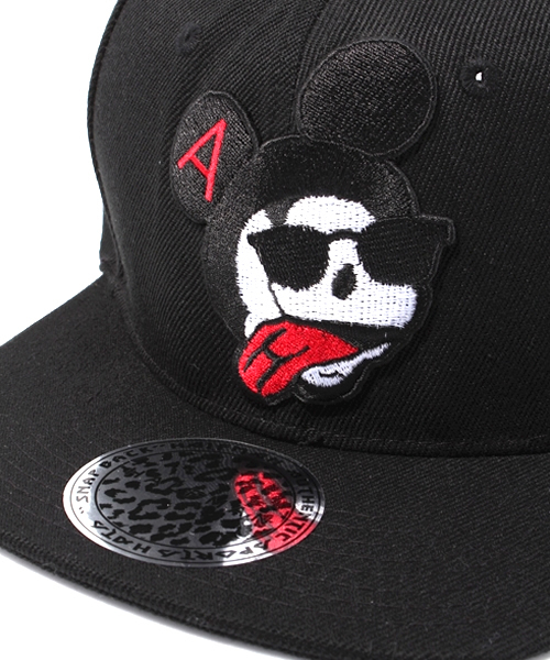 HALFMAN（ハーフマン）の「WONDER LAND CAP（キャップ・レディース・グレー系その他/ブラック・FREE）」の6枚目の写真