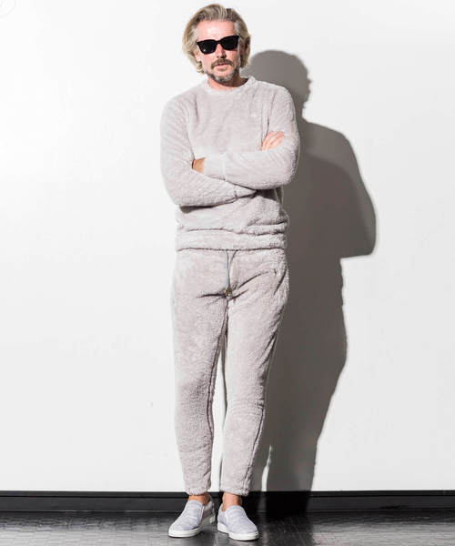 1piu1uguale3 RELAX（ウノピュウノウグァーレトレリラックス）の「1PIU1UGUALE3 RELAX(ウノピゥウノウグァーレトレ)両面ボアフリースプルオーバー（スウェット・メンズ・ブラック/グレー/ネイビー・SMALL/MEDIUM/LARGE/X-LARGE/XX-LARGE）」の9枚目の写真