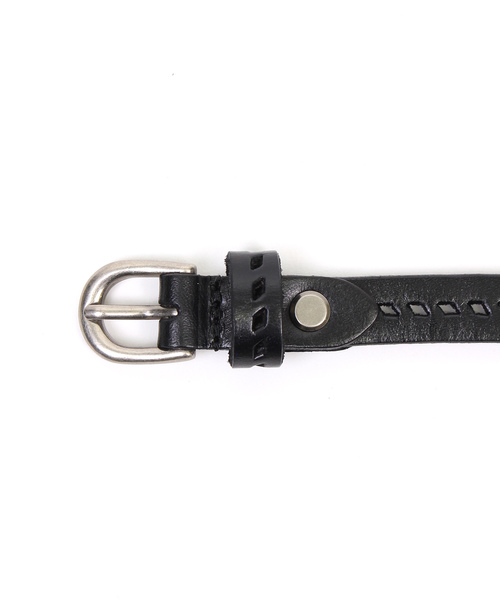 LuuNa（ルーナ）の「カウレザー ベルト（ベルト・レディース・ブラック/レッド/チョコ/キャメル・FREE）」の13枚目の写真