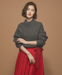 Abahouse Devinette | ウールタムストレッチプルオーバー(ニット/セーター)