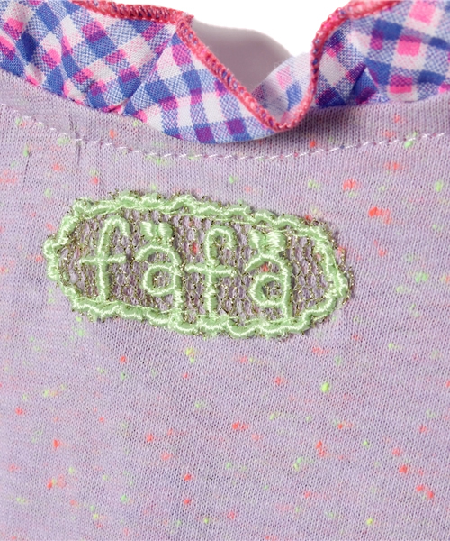 fafa（フェフェ）の「SASHA | トップス（Tシャツ/カットソー・キッズ・ブルー/ラベンダー・80/90/100）」の6枚目の写真