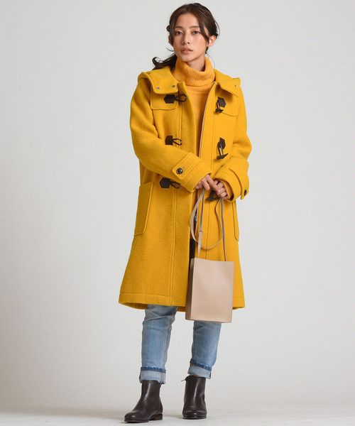 LIPSTAR（リップスター）の「カラートップブークレータートルニット（ニット/セーター・レディース・ネイビー/ピンク/イエロー/グレー・M）」の7枚目の写真