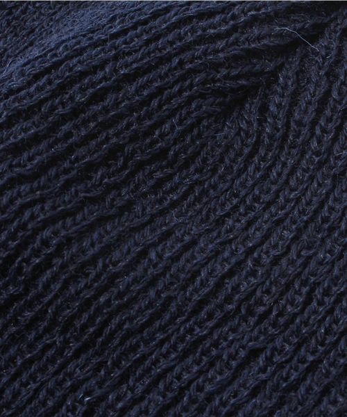 SHIPS（シップス）の「SA: アメリカ製 ニットキャップ（ニットキャップ/ビーニー・メンズ・ブラック/ネイビー・ONE SIZE）」の6枚目の写真