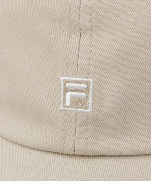 FILA（フィラ）の「【FILA】CAP/819389（キャップ・レディース・ホワイト/ブラック/ベージュ・FREE）」の6枚目の写真