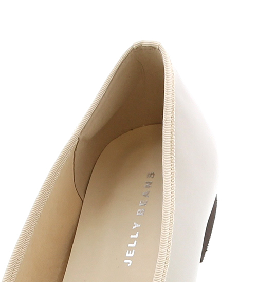 JELLY BEANS（ジェリービーンズ）の「【WEB限定】【Made in Japan】スクエアトゥバレエシューズ(103-71370)JELLY BEANS(ジェリービーンズ)（バレエシューズ・レディース・ブラック/パープル/シルバー/アイボリー/マルチ/ストライプ・23/24/25/22/22.5/24.5/23.5）」の16枚目の写真