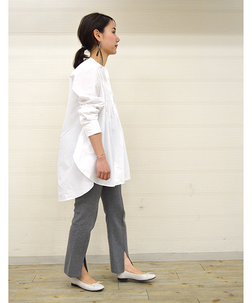 JELLY BEANS（ジェリービーンズ）の「【WEB限定】【Made in Japan】スクエアトゥバレエシューズ(103-71370)JELLY BEANS(ジェリービーンズ)（バレエシューズ・レディース・ブラック/パープル/シルバー/アイボリー/マルチ/ストライプ・23/24/25/22/22.5/24.5/23.5）」の12枚目の写真