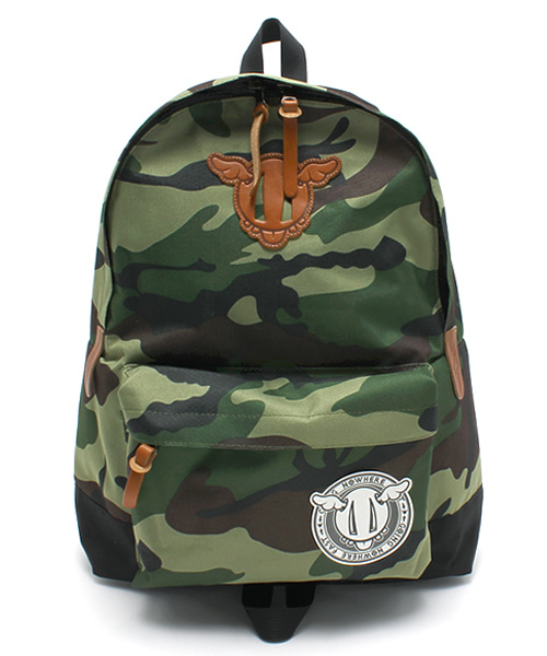 Sync.(スィンク)の「Sync. 【D*FACE】 BACKPACK "D*DOG"(バックパック/リュック・メンズ・ブラック/レッド/ネイビー/カモフラージュ・FREE)」の4枚目の写真