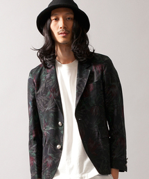 MONKEY TIME | MT∴ ダークトロピカル プリント 3B ブレザー(テーラードジャケット)