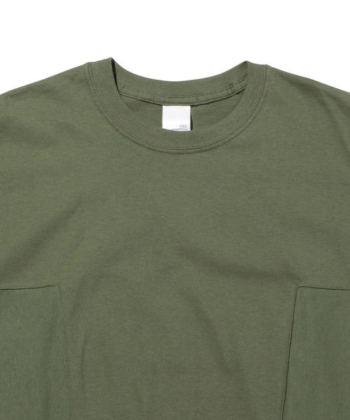 MONKEY TIME(モンキータイム)の「<PRE_> GUSSET SLEEVELESS T/ノースリーブ(Tシャツ/カットソー・メンズ・ダークブラウン/オリーブ・MEDIUM/LARGE)」の4枚目の写真
