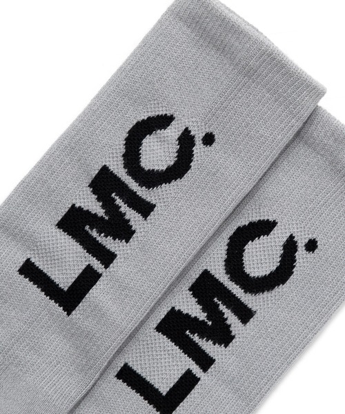 ☆LIMITED【LMC】 CO SOCKS / ロゴ プリント デザイン リブ