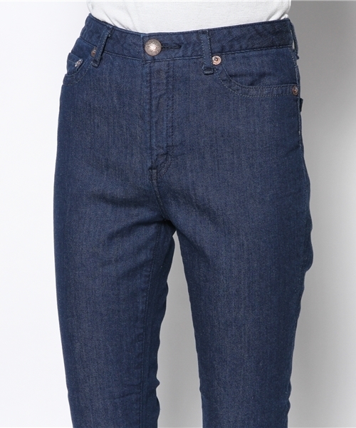 KariAng（カリアング）の「BLUストレートスリム（デニムパンツ・レディース・ブルー系・MEDIUM/X-SMALL/SMALL）」の8枚目の写真