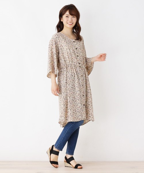 セール 2way 小花柄前ボタンワンピース ワンピース Shoo La Rue シューラルー のファッション通販 Zozotown