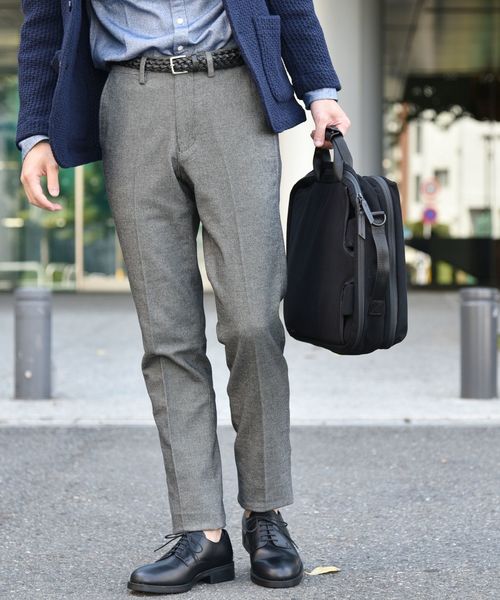 SHIPS(シップス)の「SC: ゼロカット コットンストレッチ ノープリーツ パンツ(その他パンツ・メンズ・ネイビー/グレー・34/32/30/31/33/29)」の2枚目の写真