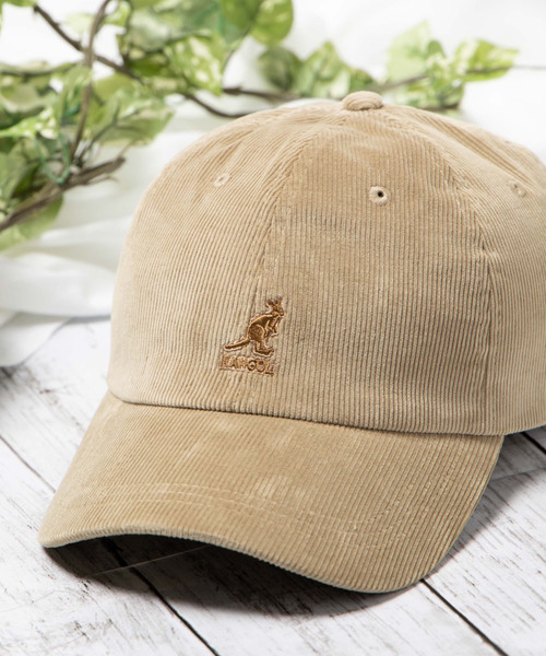 KANGOL(カンゴール)の「WEGO/KANGOL Cord Baseball(キャップ・メンズ・オレンジ系その他/ブラウン/ベージュ・FREE)」の3枚目の写真