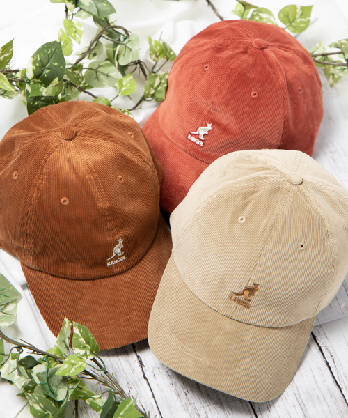 KANGOL(カンゴール)の「WEGO/KANGOL Cord Baseball(キャップ・メンズ・オレンジ系その他/ブラウン/ベージュ・FREE)」の12枚目の写真
