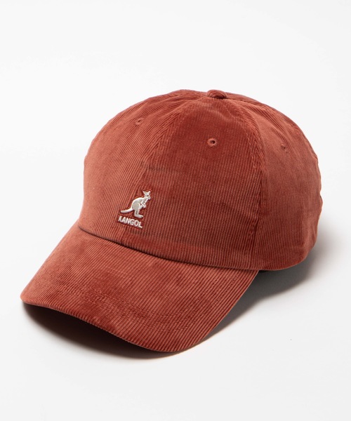 KANGOL(カンゴール)の「WEGO/KANGOL Cord Baseball(キャップ・メンズ・オレンジ系その他/ブラウン/ベージュ・FREE)」の9枚目の写真