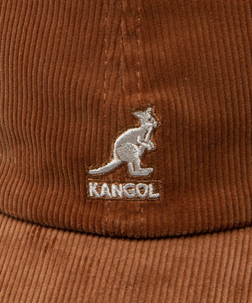 KANGOL(カンゴール)の「WEGO/KANGOL Cord Baseball(キャップ・メンズ・オレンジ系その他/ブラウン/ベージュ・FREE)」の6枚目の写真