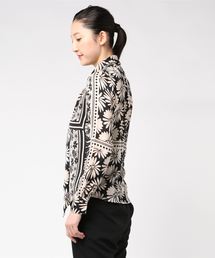 極美品29700円】ナラカミーチェ♦️イタリア✨フラワー&ストライプボウタイ