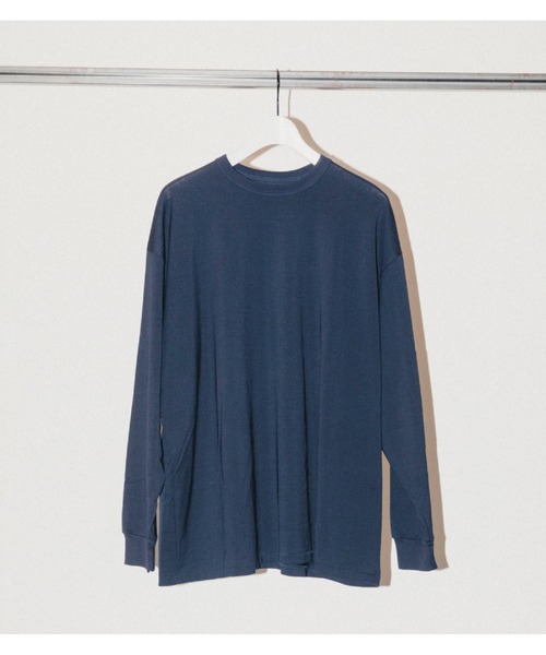 MAISON EUREKA（メゾンエウレカ）の「メゾンエウレカ MAISON EUREKA / GIZAコットン パックT GIZA COTTON L/S PACK TEE（Tシャツ/カットソー・レディース・ブラック/グレー/ホワイト/ネイビー/ブルー・S/M）」の4枚目の写真