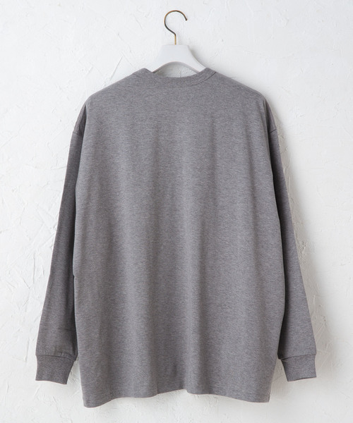 MAISON EUREKA（メゾンエウレカ）の「メゾンエウレカ MAISON EUREKA / GIZAコットン パックT GIZA COTTON L/S PACK TEE（Tシャツ/カットソー・レディース・ブラック/グレー/ホワイト/ネイビー/ブルー・S/M）」の8枚目の写真