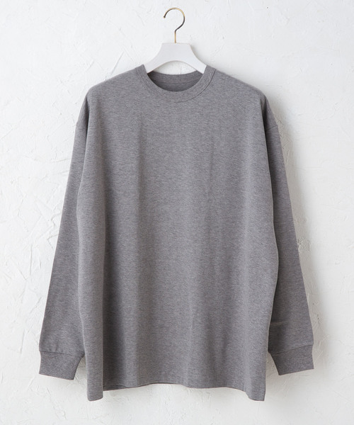 MAISON EUREKA（メゾンエウレカ）の「メゾンエウレカ MAISON EUREKA / GIZAコットン パックT GIZA COTTON L/S PACK TEE（Tシャツ/カットソー・レディース・ブラック/グレー/ホワイト/ネイビー/ブルー・S/M）」の14枚目の写真