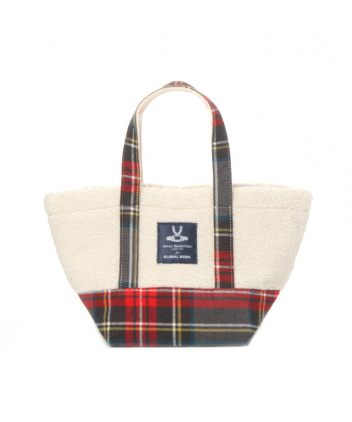 セール Peter Macarthur ボアミニトート G W G G トートバッグ Global Work グローバルワーク のファッション通販 Zozotown