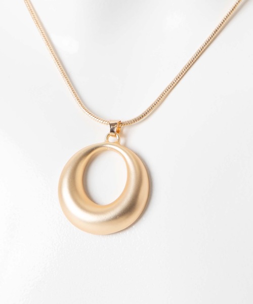 WEGO（ウィゴー）の「WEGO/リングメタルネックレス（ネックレス・レディース・シルバー/ゴールド・FREE）」の5枚目の写真