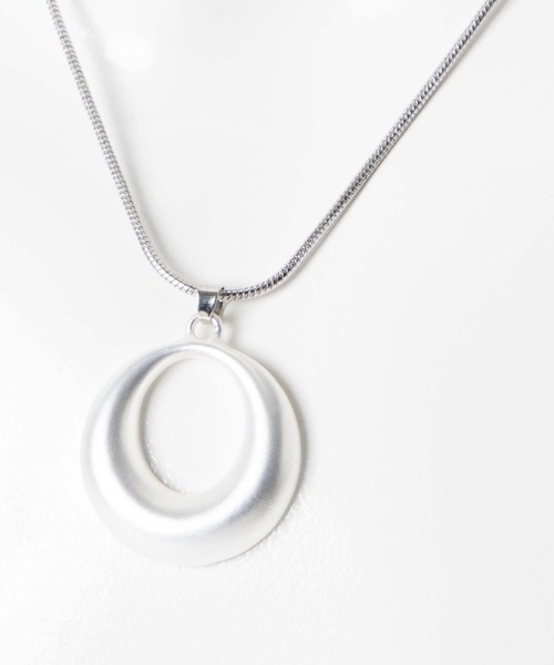 WEGO（ウィゴー）の「WEGO/リングメタルネックレス（ネックレス・レディース・シルバー/ゴールド・FREE）」の4枚目の写真